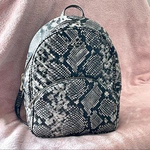 Aldo Snakeskin Backpack